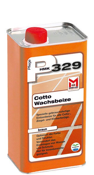 HMK P329 Cotto-Wachsbeize braun -5 Liter-