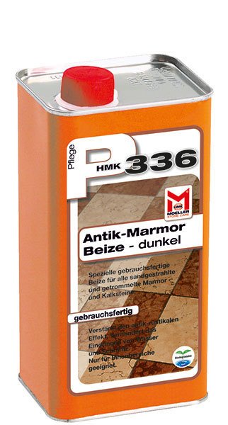 HMK P336 Antik-Marmorbeize dunkel -1 Liter-